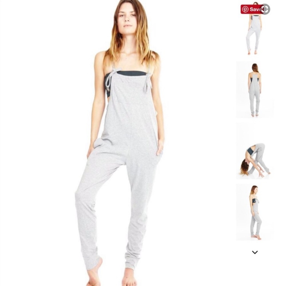 Satya Yoga Wear Mudra Drop Crotch Yoga Jumpsuit is Dusty Rose